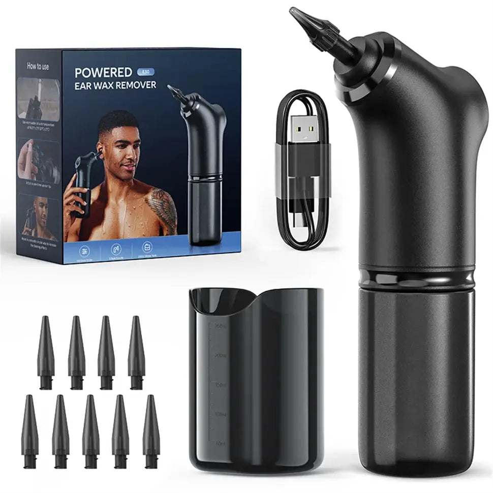 Electric Ear Cleaner Kit 4 Pressure Modes Ear Wax Removal Health Care Water Irrigation Ear Washer For Adults Child Ear Cleaner from PriceLows™