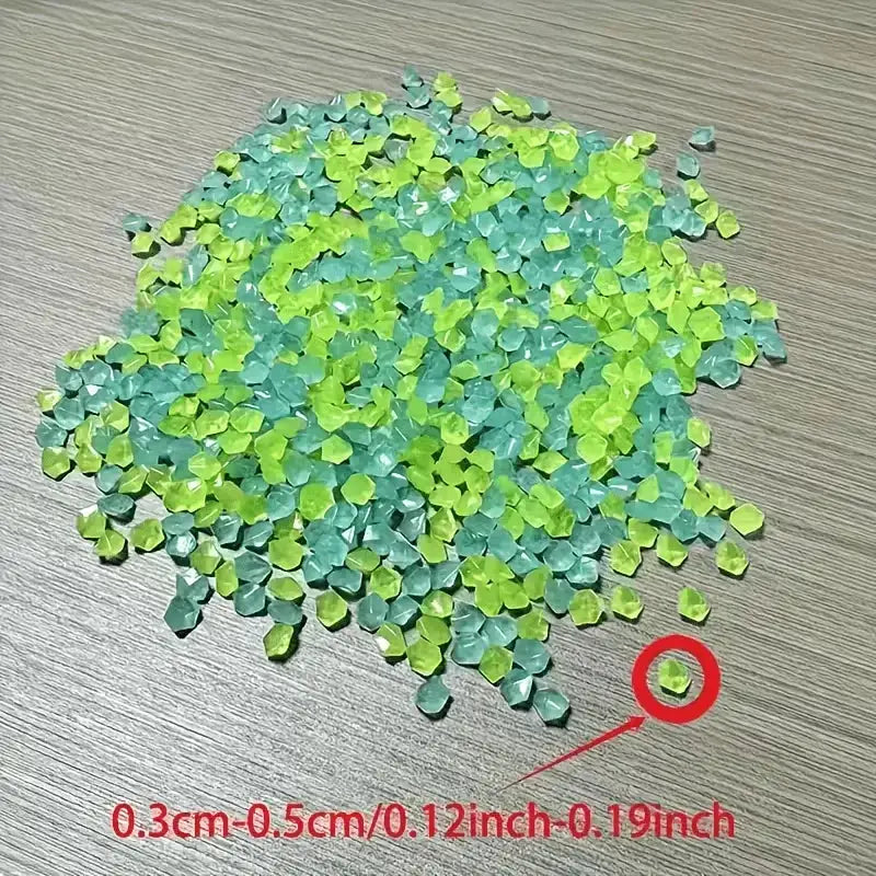 3000Pcs/Bag Luminous Glow Sand, Garden Wedding Party Aquarium Decor, Colorful Reusable Mini Landscape Pot Gardening Supplies from PriceLows™