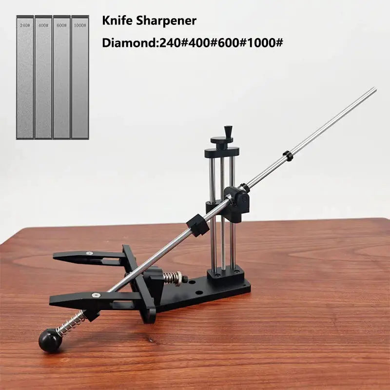 Knife Sharpener | Aluminium Alloy Body | Rotation Angle Adjustment | Fixed