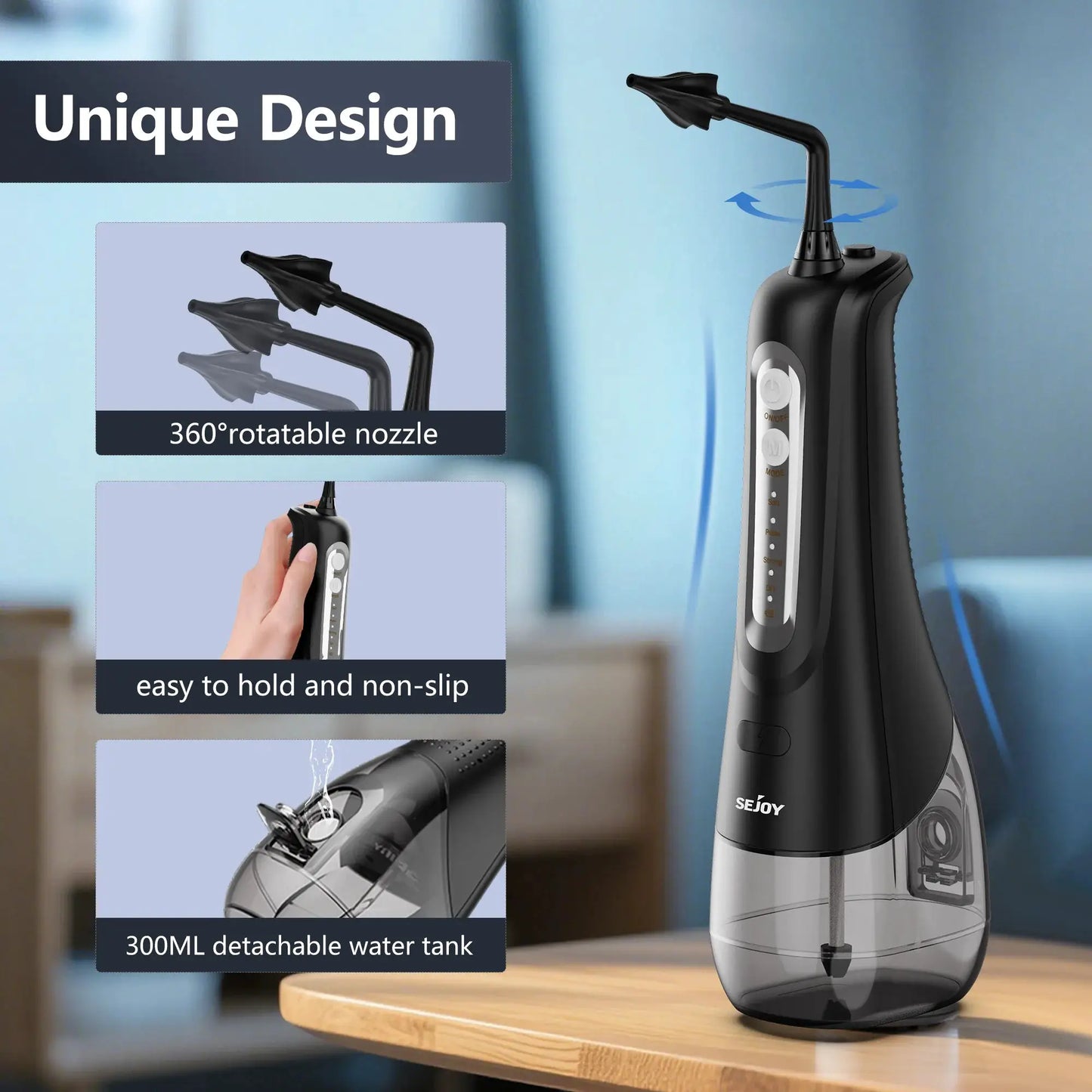 Ear Wax Removal Tool, Electric Ear Irrigation Flushing System, Water Powered with 4 Pressure Modes,8 Reusable Replacement Tips from PriceLows™