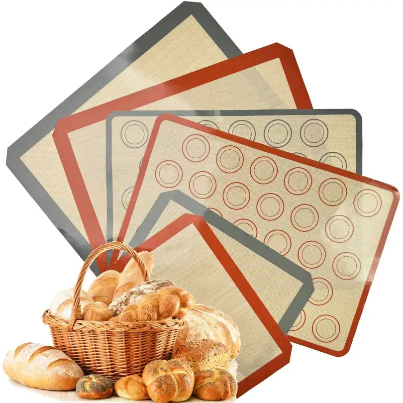 Silicone Baking Mat | 0.4mm Thick | Reusable Nonstick Bakeware | 1pc