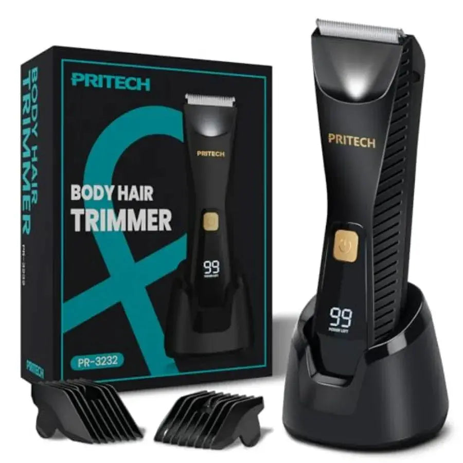 Body Hair Trimmer | Ceramic Blade | USB Rechargeable | One Size