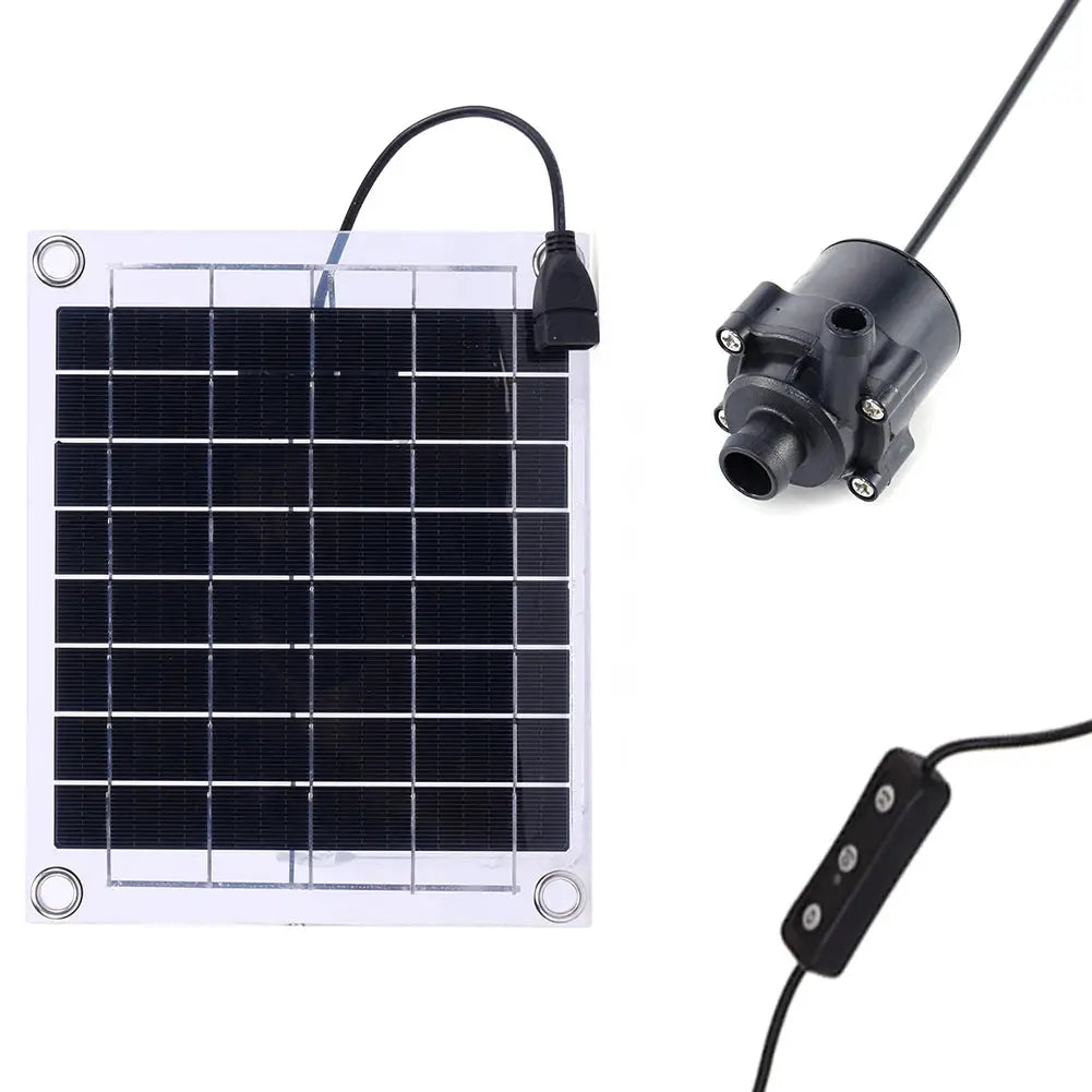 12V 10W Solar Water Pump Garden Decoration Mini Solar Power Panel Water Pump Watering System Solar Panel Pump Kits for Fish Tank from PriceLows™
