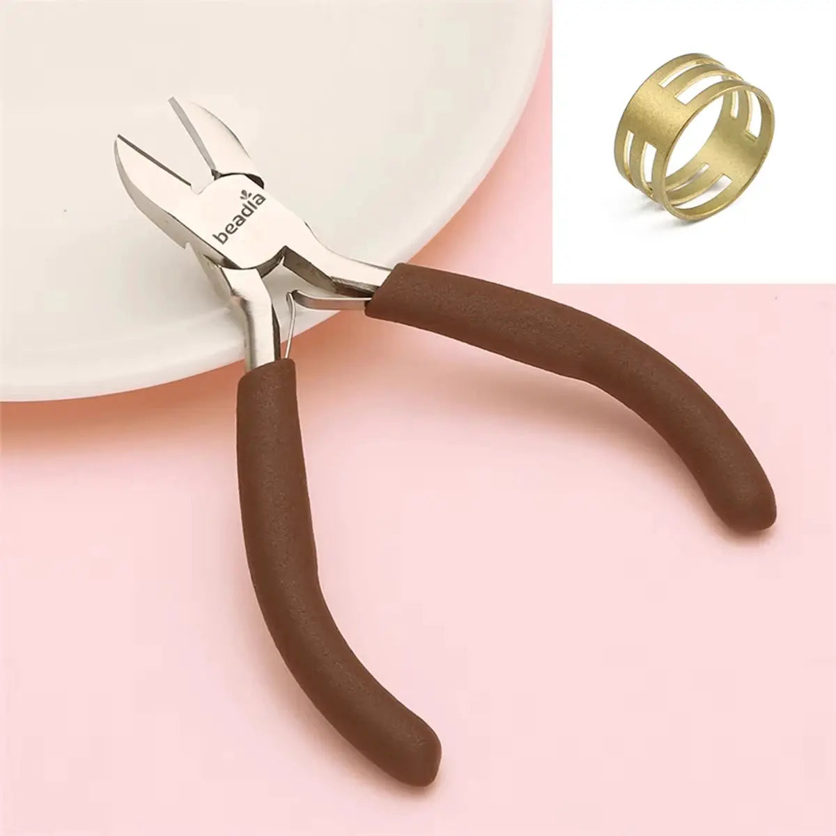 Carbon Steel Mini Pliers | Fine Tip Precision | DIY Beading Tool