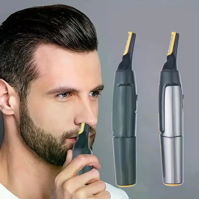 Ultra Thin Electric Nose Hair Trimmer For Men Mini Portable Waterproof Ear Nose Hair Trimmer Safe Cleaning Precision Shaver from PriceLows™