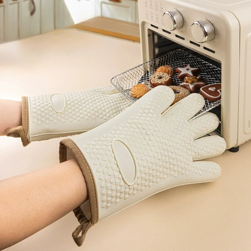 Oven Mitts | Silicone Heat Resistant | Non Slip Insulated | 1pc Ambidextrous