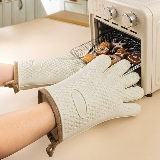 Oven Mitts | Silicone Heat Resistant | Non Slip Insulated | 1pc Ambidextrous