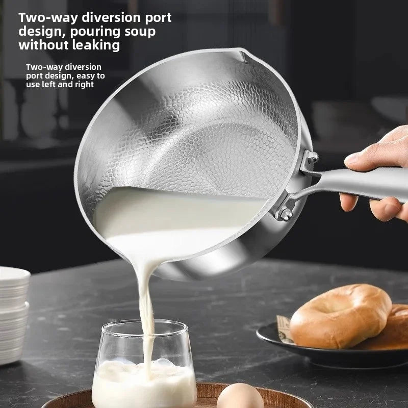Milk Pot | Pure Titanium | Induction Compatible | Small