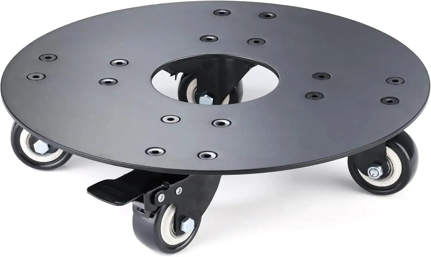 Plant Stand with Wheels,3.0mm Thick Aluminum Alloy Plant Caddy with Wheels Heavy Duty, Rolling Plant Stand Holds 12 Inch and from PriceLows™