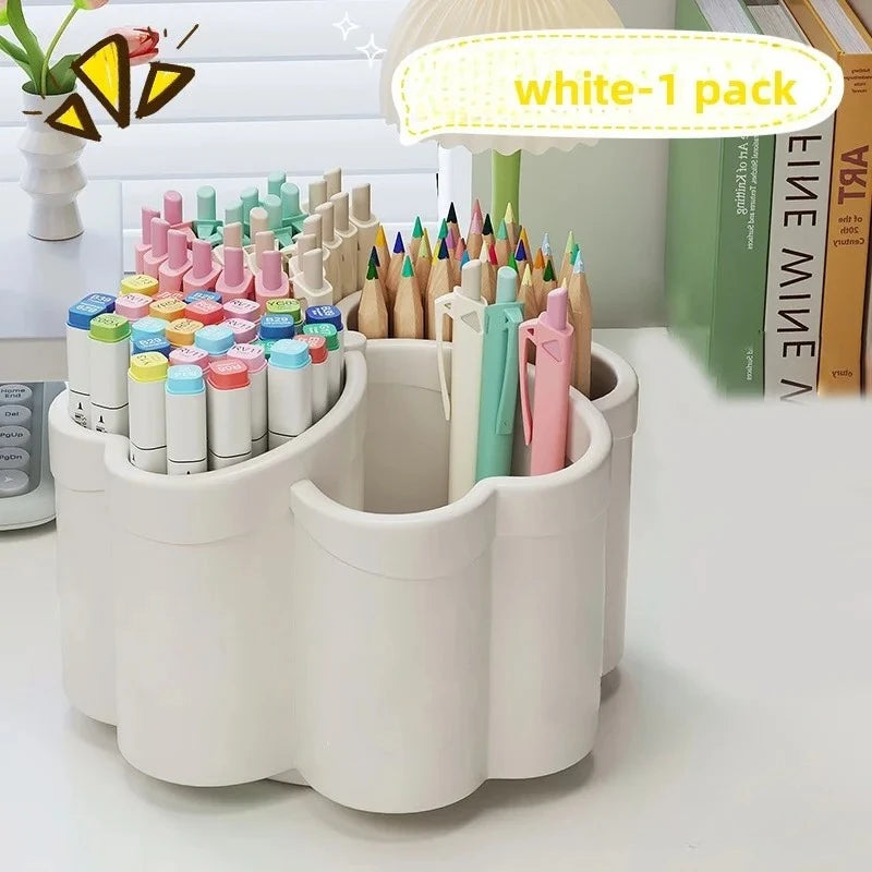Desktop Storage Box | 4 Compartments | Polished Finish | Height Under 27 In