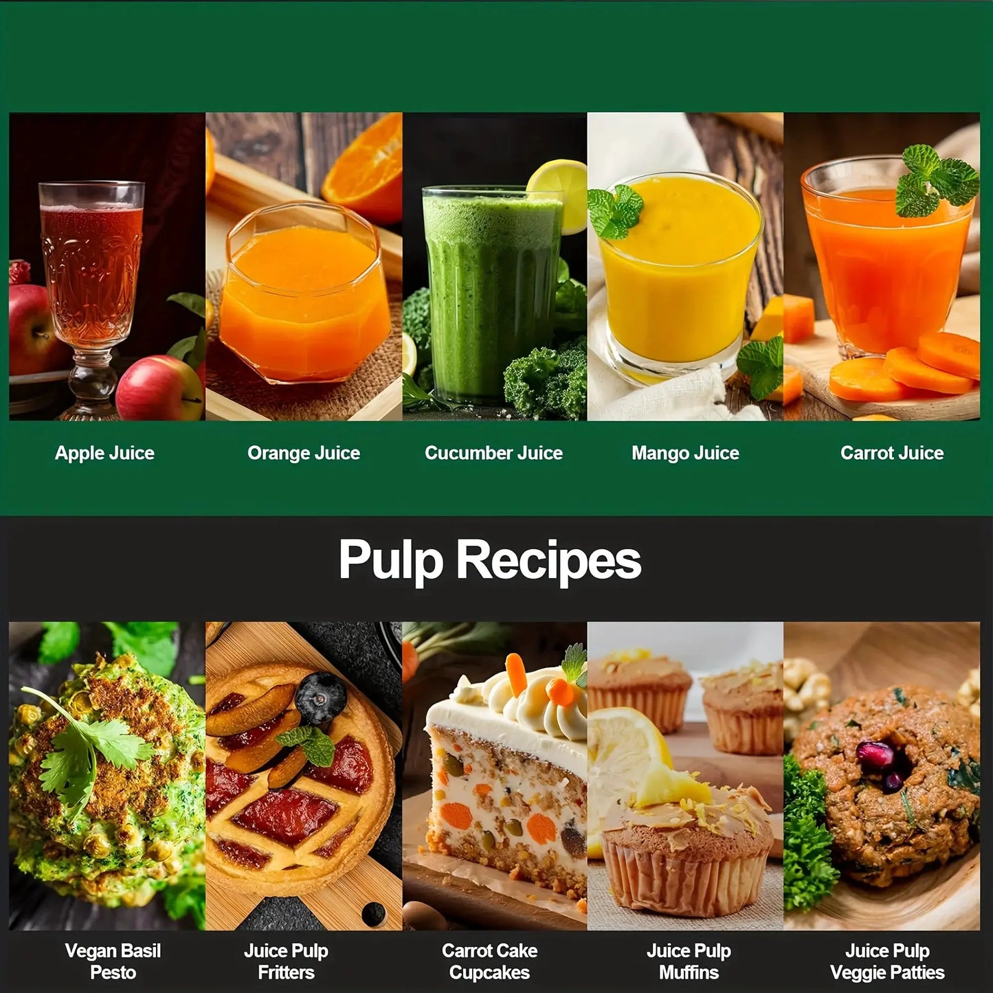 Multi-Function Juicer, Juice Blender, Mixer, Food Processor, 3-Inch Wide-Mouth Juicer Extractor for Vegetables And Fruits, 3-Speed Settings, Easy to Clean, Detachable, High Juice Yield, Fast Juicing, Quick Juice Extraction fo from PriceLows™