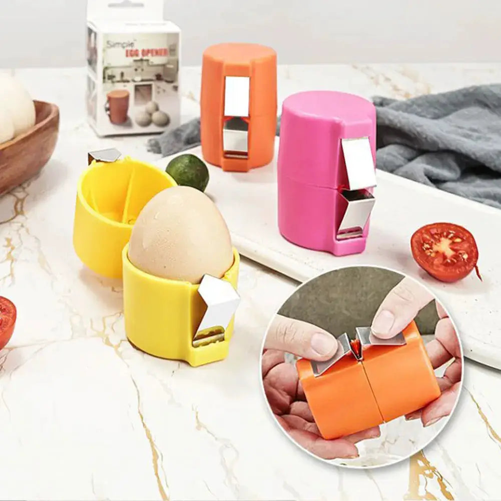 3-1PC Egg Shell Opener Portable Egg Opener Kitchen Handheld Egg Shell Crusher Household Press Egg Shell Separator Kitchen Gadget from PriceLows™