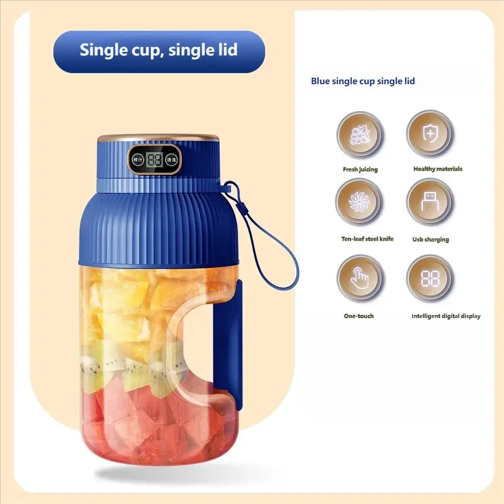 Fruit Juicer Cup Portable Electric Fruit Mixer Stirrng Cup Large Capacity Smoothie Quick Making Bottle Suitable Juice Production from PriceLows™