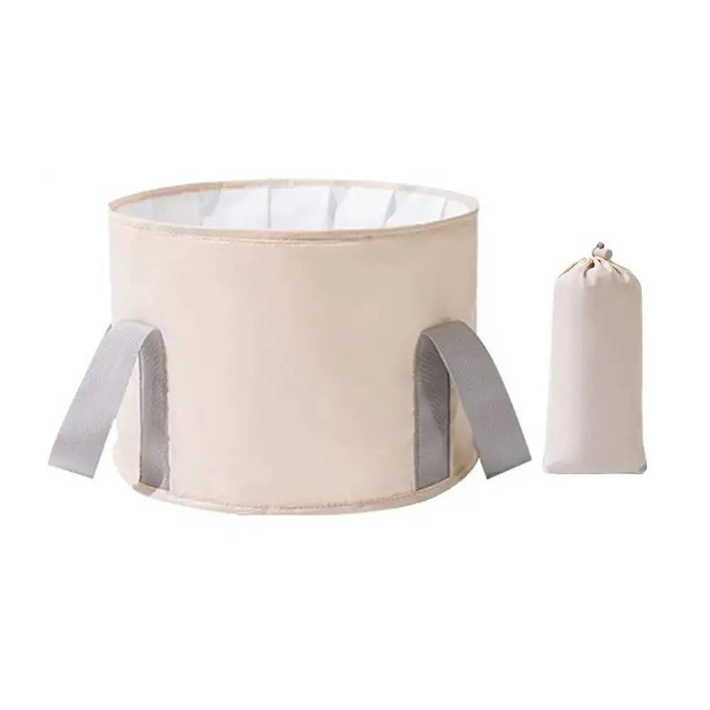 Foldable Foot Soaking Bucket | Oxford Fabric | 30x66cm | Compact Bath Tub