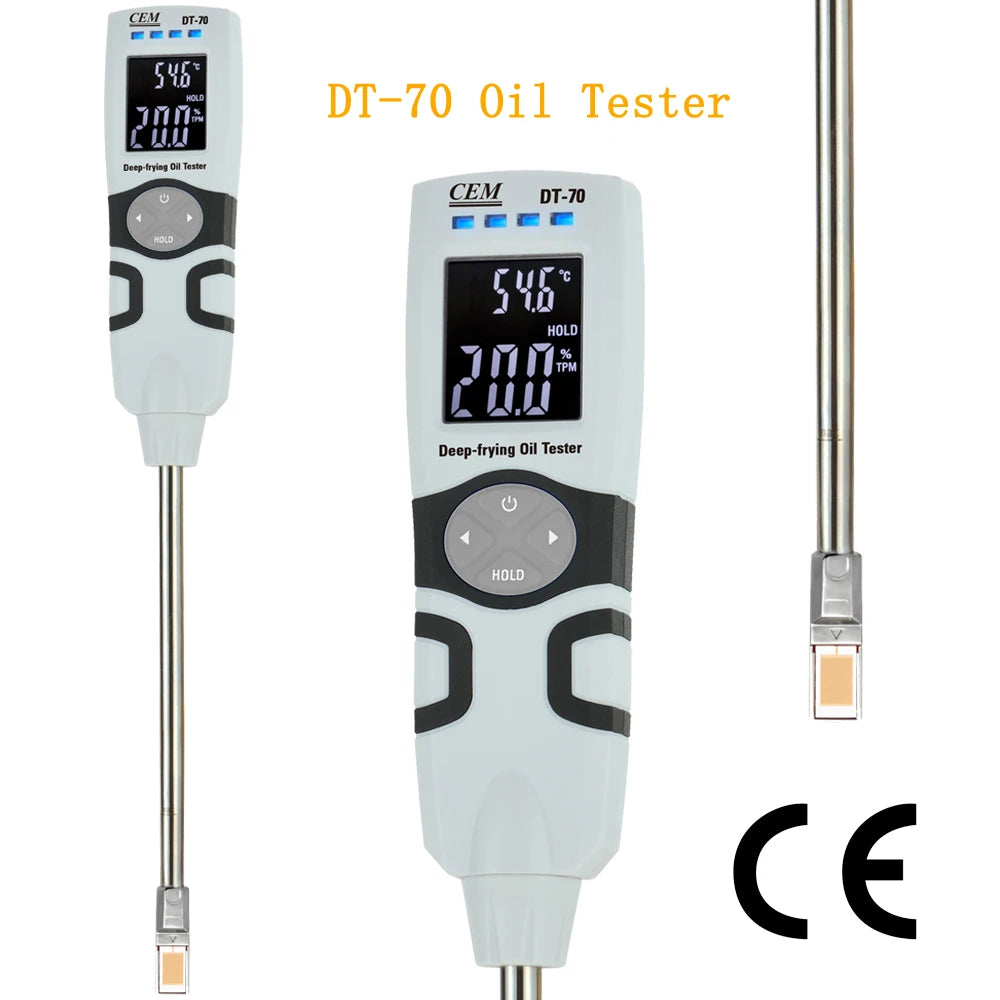 Deep Fryer Oil Tester | TPM 0 to 40 Percent | Temperature 40 to 200 C | One Size