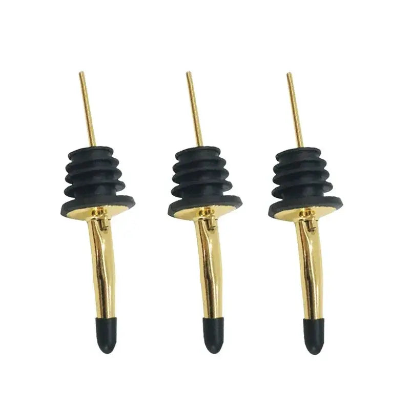 UPORS Wine Pourer 2/3Pcs Stainless Steel Alcohol Liquor Spouts Bottle Dispenser Wine Bottle Stopper with Cap Wine Accessories from PriceLows™