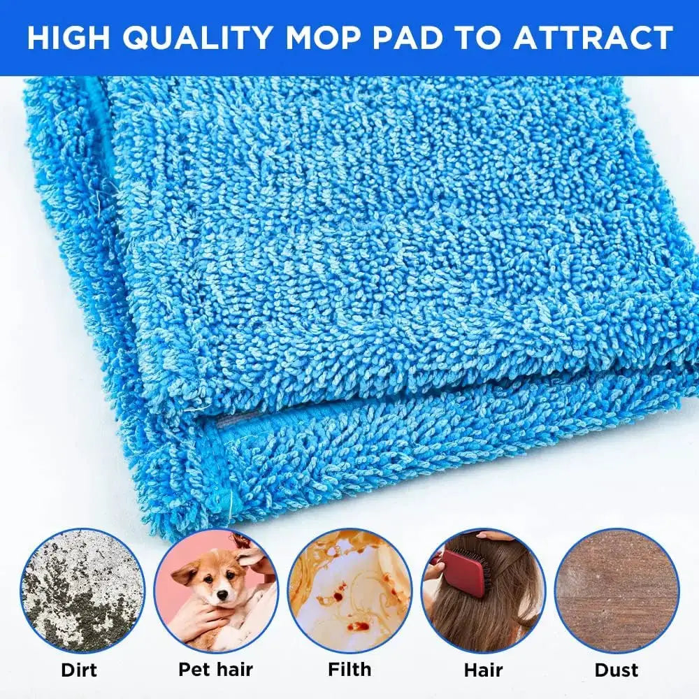 1/2PCS Microfiber Floor Mop Pad for Swiffer Sweeper Mop Cloths/Pads Wet and Dry Flip Mop Washable Reusable Cleaning Tools from PriceLows™