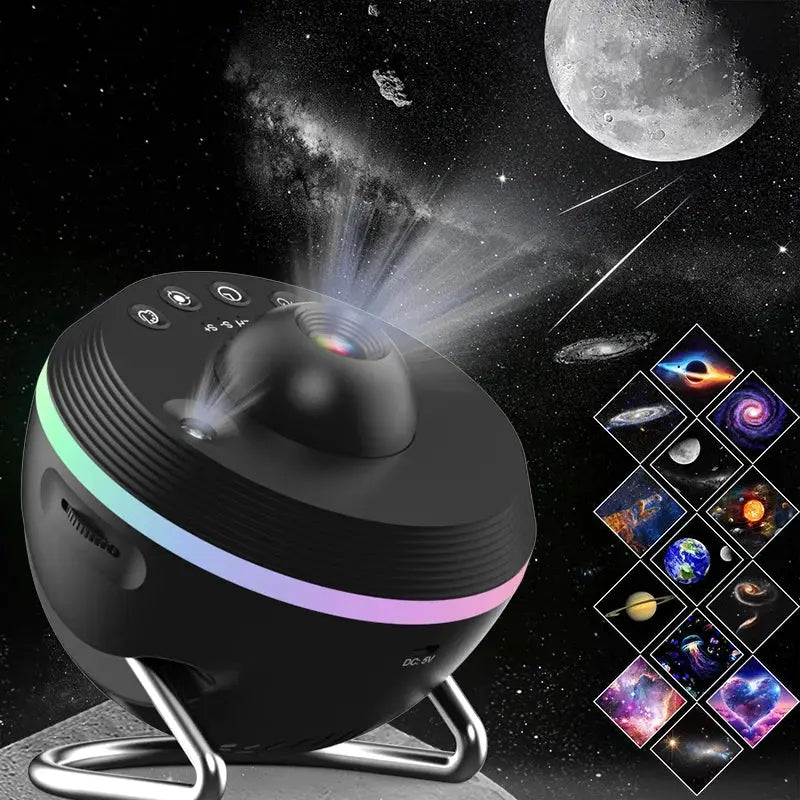 Newest Meteor 13 in 1 Ultra Clear Galaxy Projector Ultra Clear Night Light Lamp Rotary Space Ball Planetarium Projector Lights from PriceLows™
