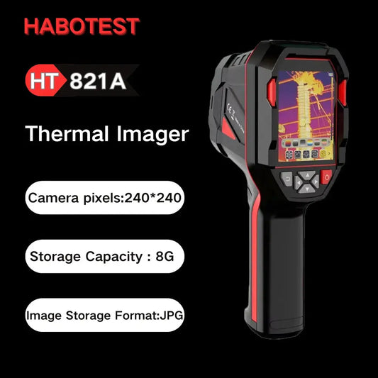 HABOTEST HT821A Macro Lens Rechargeable Thermal Imaging Camera Waterproof, Dustproof, and Anti Drop Handheld Thermal Imaging from PriceLows™