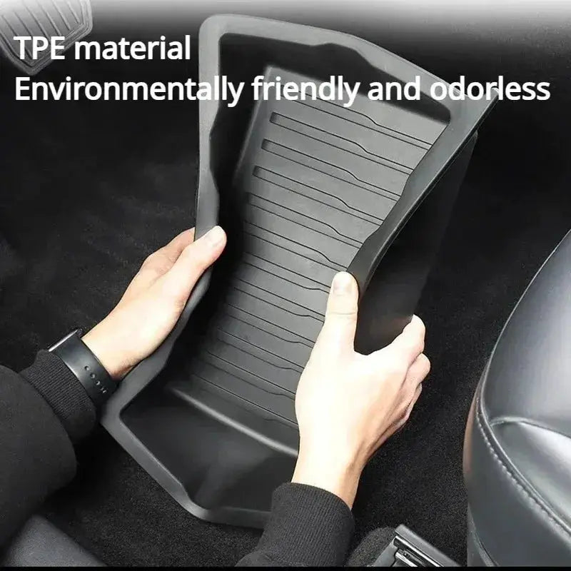 Underseat Storage Box for Tesla Model X Car Seats Drawer TPE Hidden Storage Box Push Pull ModelX Car Interior Accessories 2025 from PriceLows™