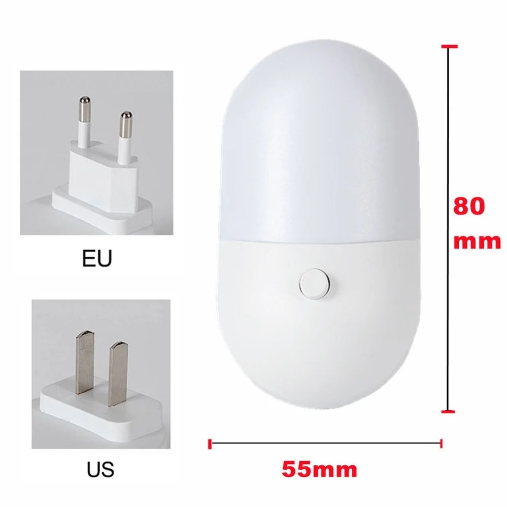 Bedside Lamp Night Light | LED Night Light | Sensor Light | EU Plug