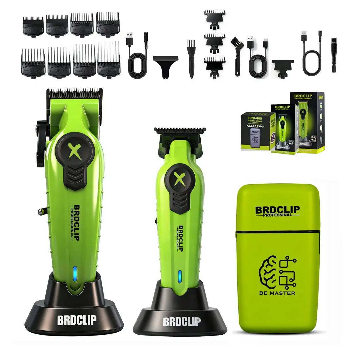Hair Clipper Kit | 90 Min Battery Life | Stainless Steel Blades | FA1C FA1T FA1S
