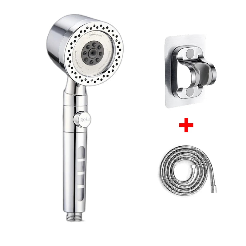Shower Head | 5 Spray Modes | High Pressure | ABS Plastic