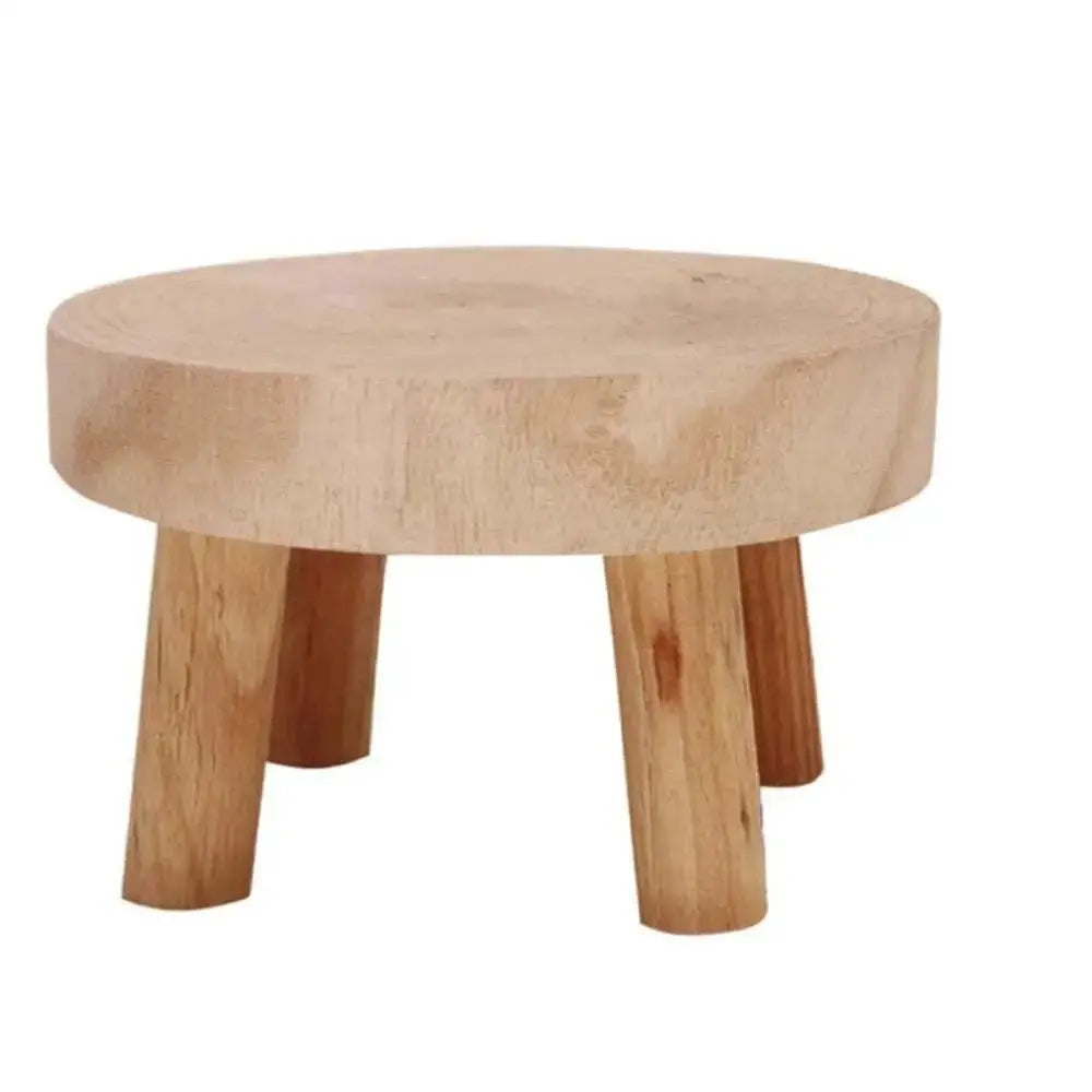 1 PCS Durable Plant Stand Shelf Creative Wooden Stool High Quality Succulent Pot Holder For Living Room from PriceLows™