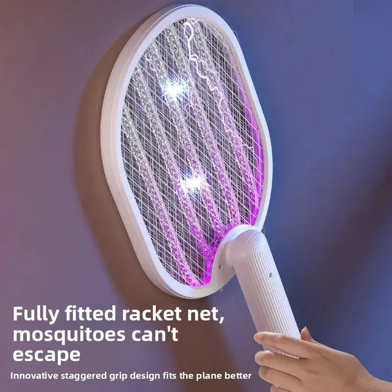 Foldable Electric Mosquito Swatter Mosquito Killer with UV Light USB Rechargeable Electric Bug Zapper Fly Bat Insect Swatter from PriceLows™