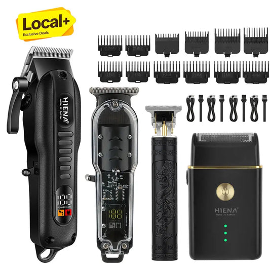 Hair Clippers | Cordless | Stainless Steel Blades | With Box