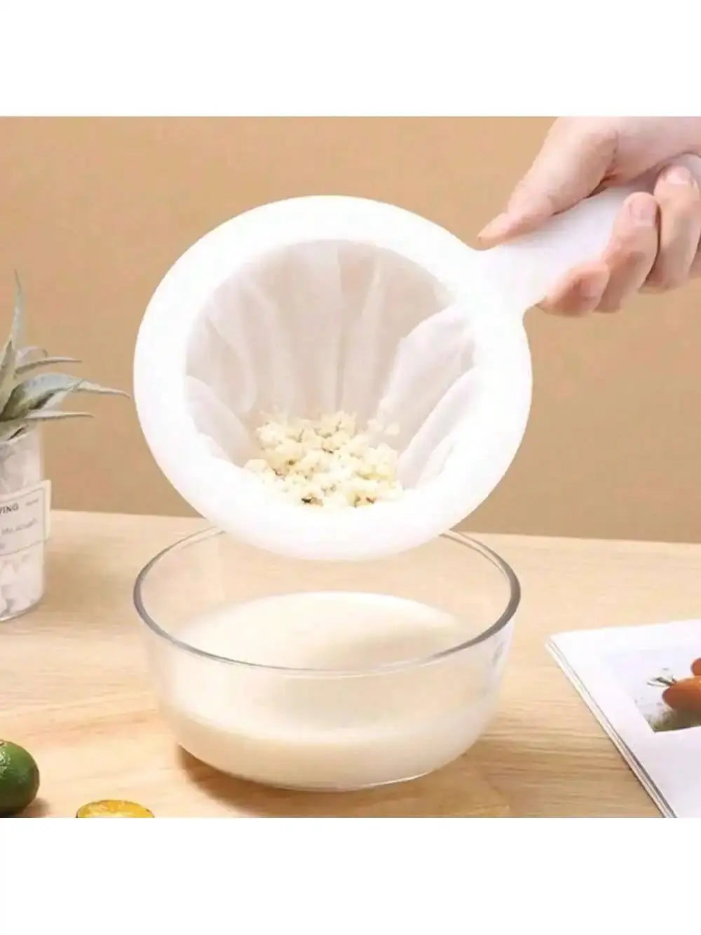 Fine Mesh Strainer Spoon, for Juices, Pulp & Sauces. 23x15cm, Stainless Steel, Kitchen Tool from PriceLows™