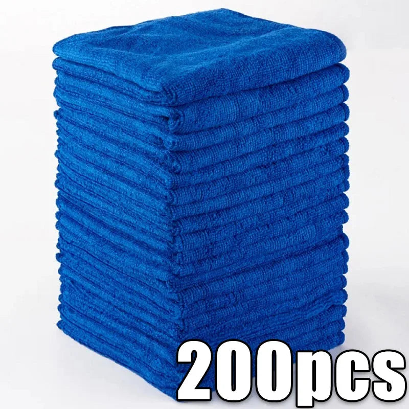 Microfiber Car Cleaning Towels | 30x30cm | Super Absorbent | 10/20/200 Pcs