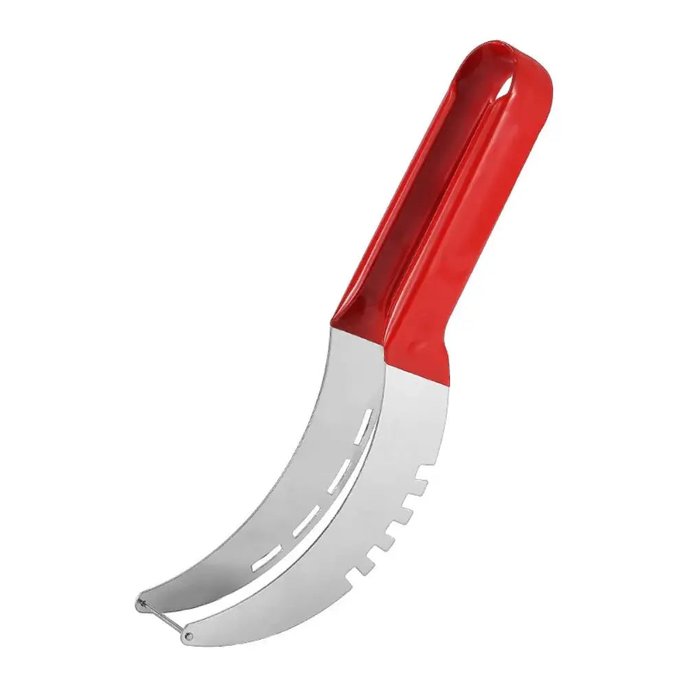 Stainless Steel Watermelon Slicer Non-slip Cutter Melon Cutter Plastic Wrap Handle Not Hurt Hands Fruit Cutting Tool Summer from PriceLows™
