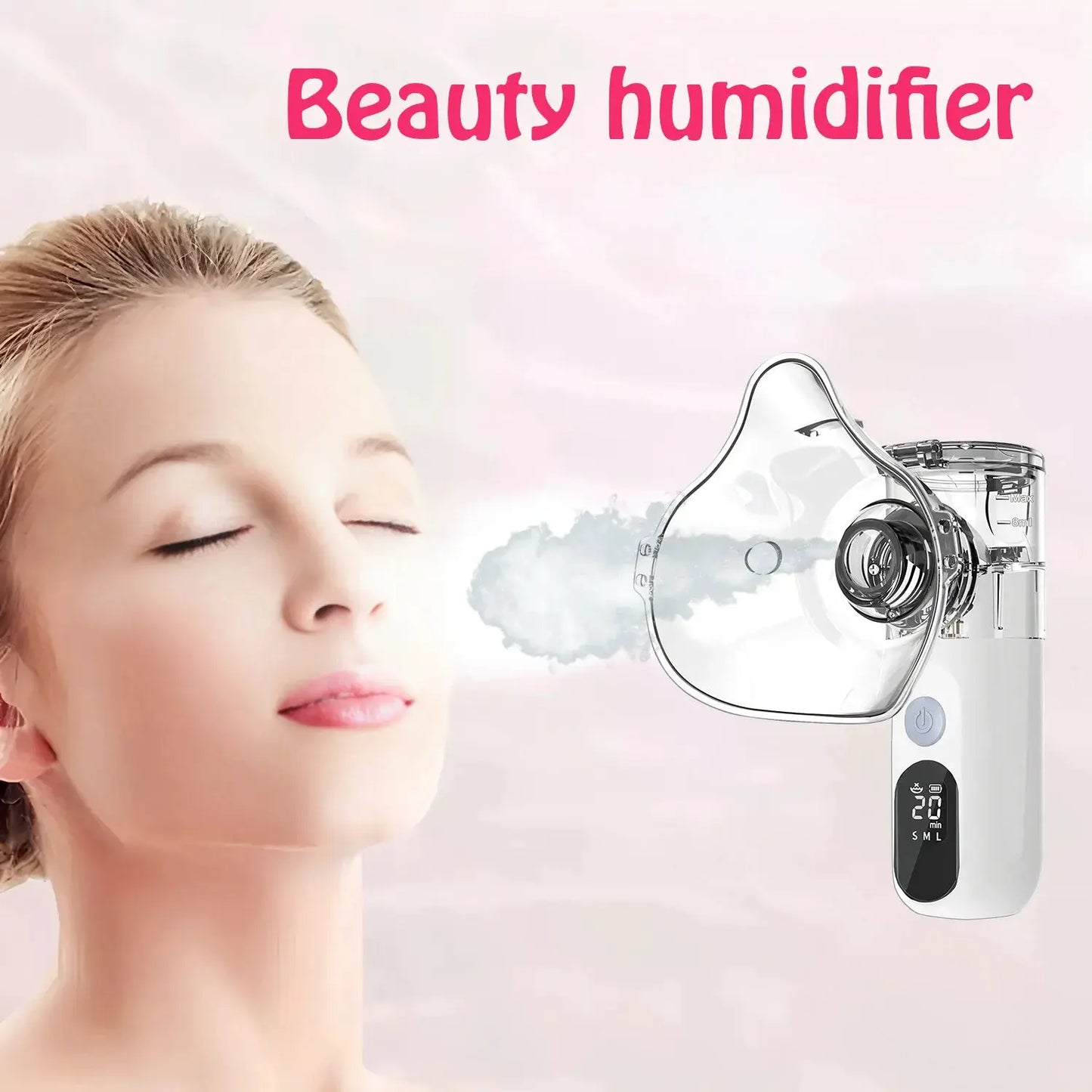 Mini Nano Mist Sprayer | Rechargeable USB | Facial Humidifier | Hydrating Nebulizer