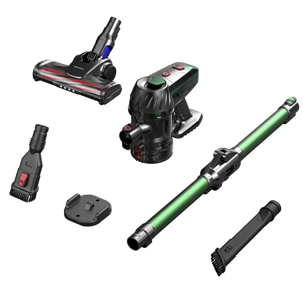 Cordless Stick Vacuum | LED Light | Foldable Design