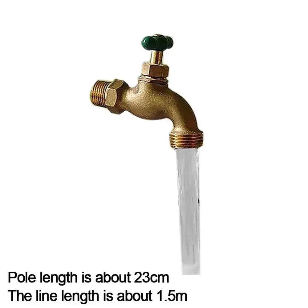 DIY Garden Fountain with Metal Water Spout Pump and Hose Magic Flowing Spout Watering Can Fountain Floating Tap Water Fountains from PriceLows™