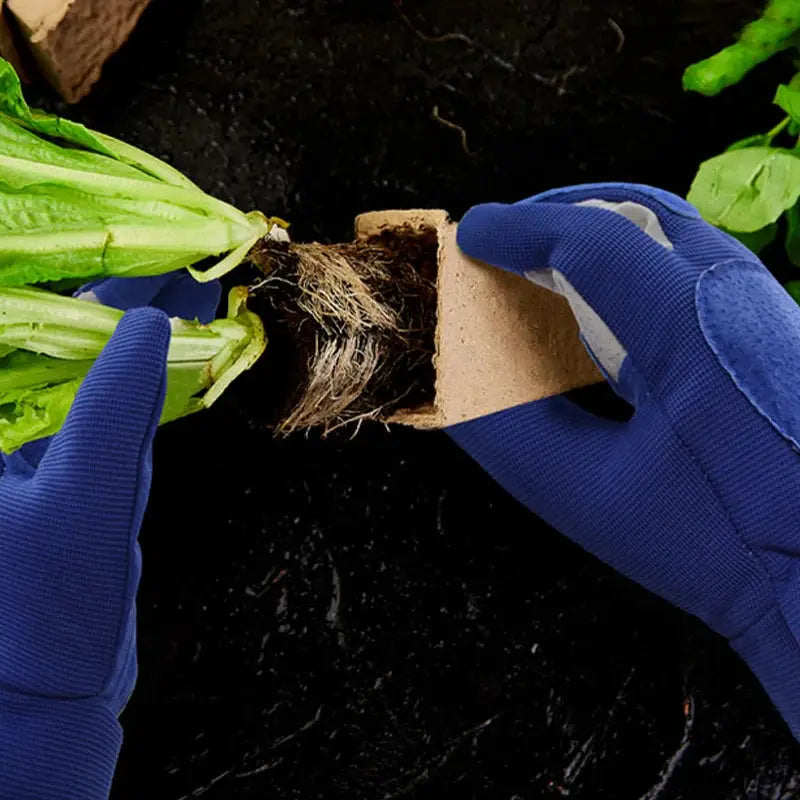 1 Pair Gardening Gloves Rose Pruning Thorn Proof Gloves With Long Forearm Protection Gauntlets For Digging Planting Garden Tools from PriceLows™