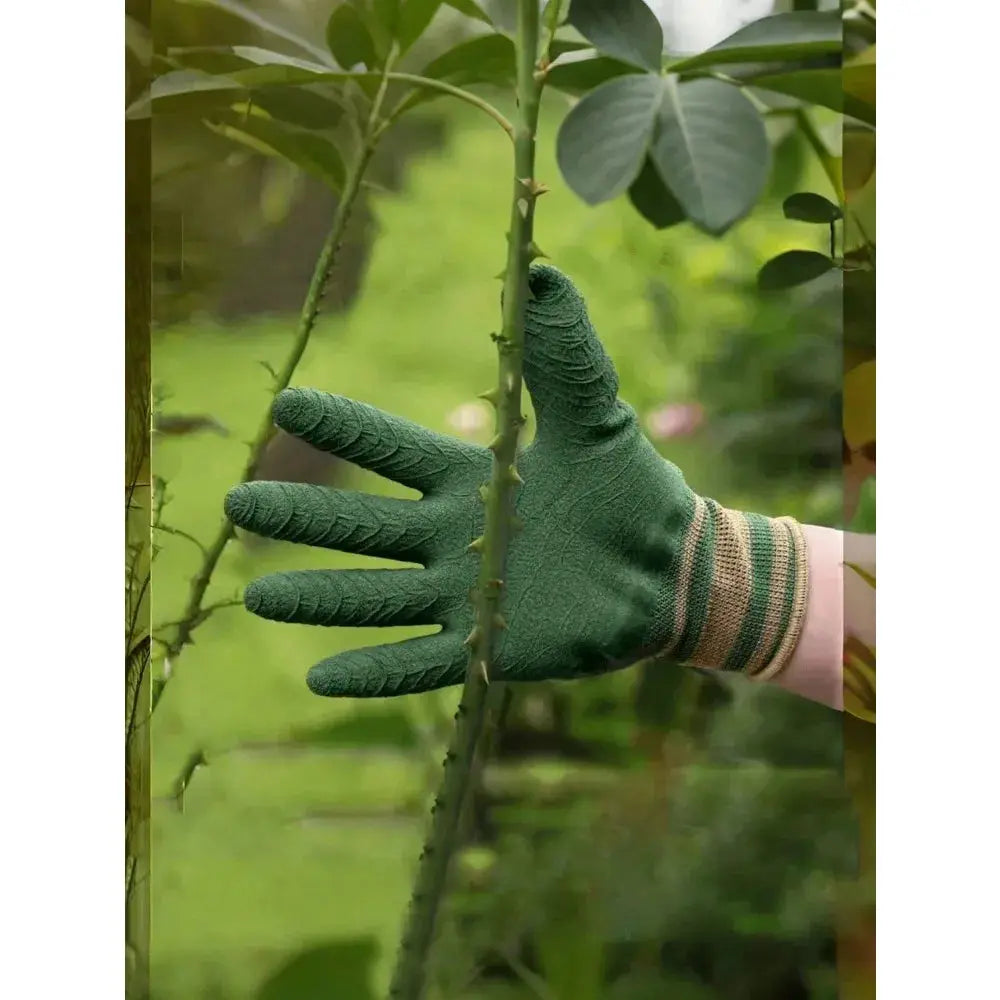 5/2 Pairs Nitrile Garden Gloves Durable Anti Puncture Cut Resistant Chemical Resistant Reusable Gloves For Kitchen Bathroom Cleaning Home Work from PriceLows™