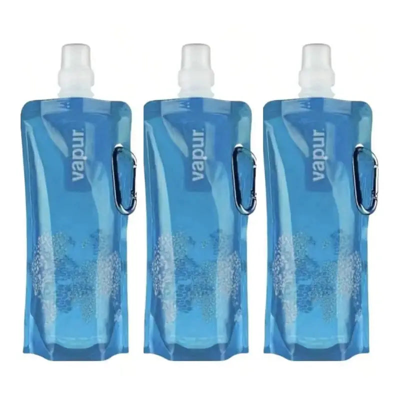 500ml Hiking Collapsible Water Bottles with Mountaineering Buckle Foldable Backpacking Water Bottle for Camping Hiking Cycling from PriceLows™