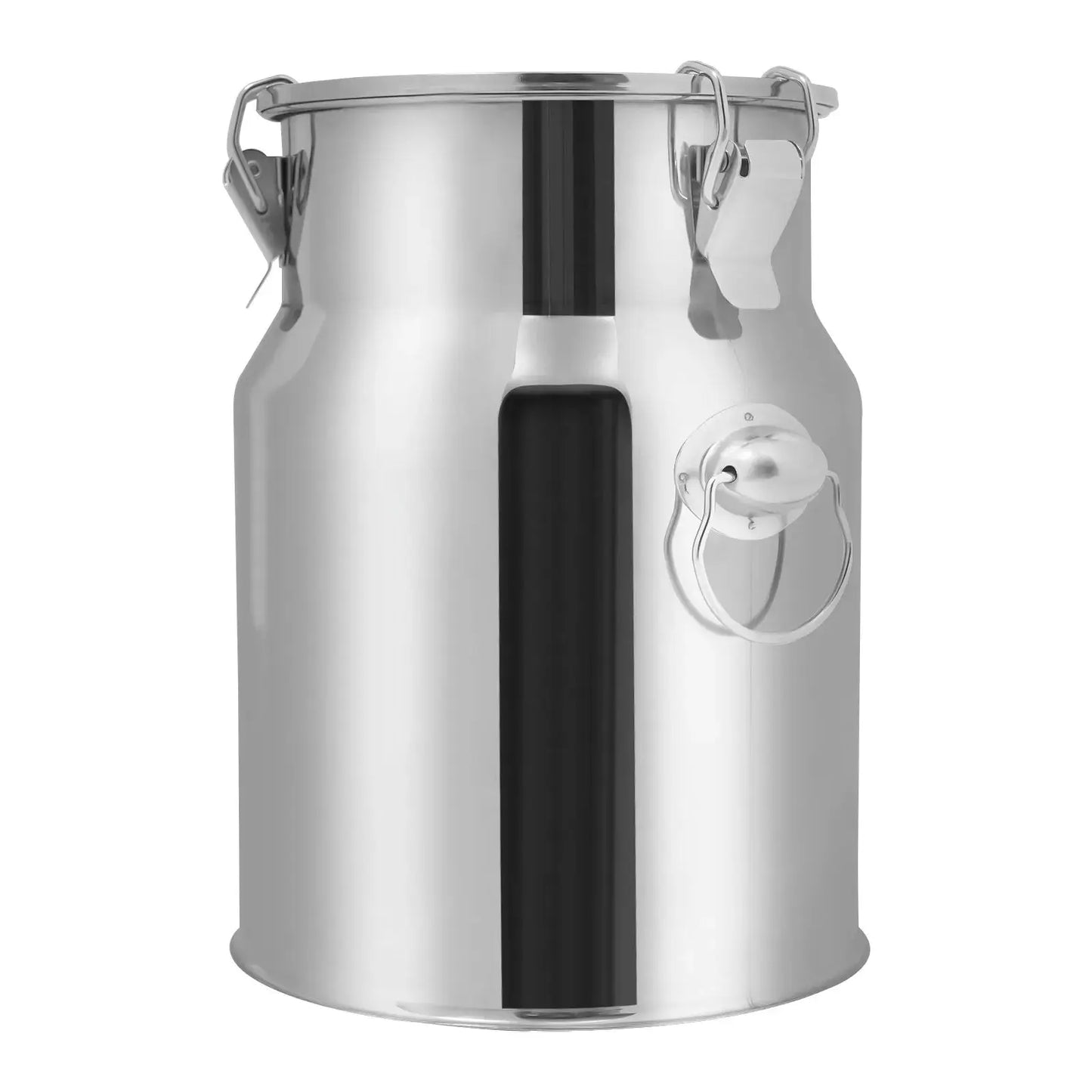 Durable 5L Stainless Steel Sealed Storage Bucket Versatile for Wet & Dry Items Corrosion-Resistant with Tight Locking Lid from PriceLows™