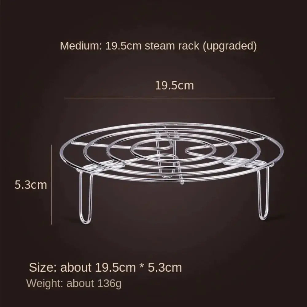 Steamer Rack | Stainless Steel | Diameter 15.5 to 27.5 cm | Heavy Duty