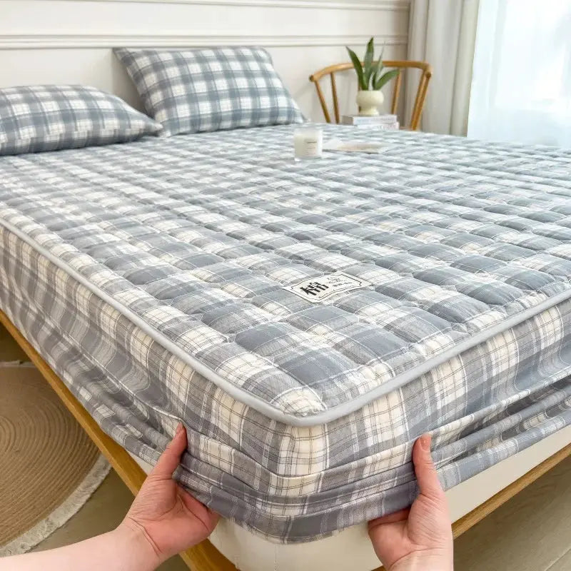 Quilted Mattress Pad | 100 Percent Cotton | Deep Pocket