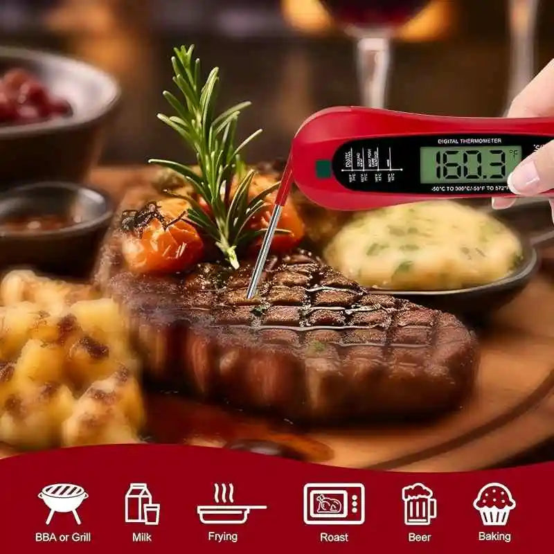 Meat Thermometer | 2 Probes | Long Cable | Waterproof
