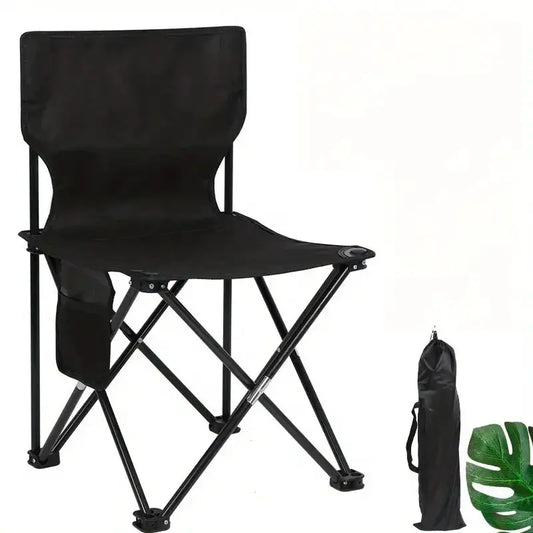 Outdoor Foldable Chair | Oxford Cloth Seat | Side Pocket | 12x60cm from PriceLows™