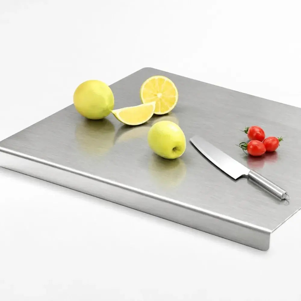 Stainless Steel Cutting Board | Heavy Duty | Non Slip | Easy Clean