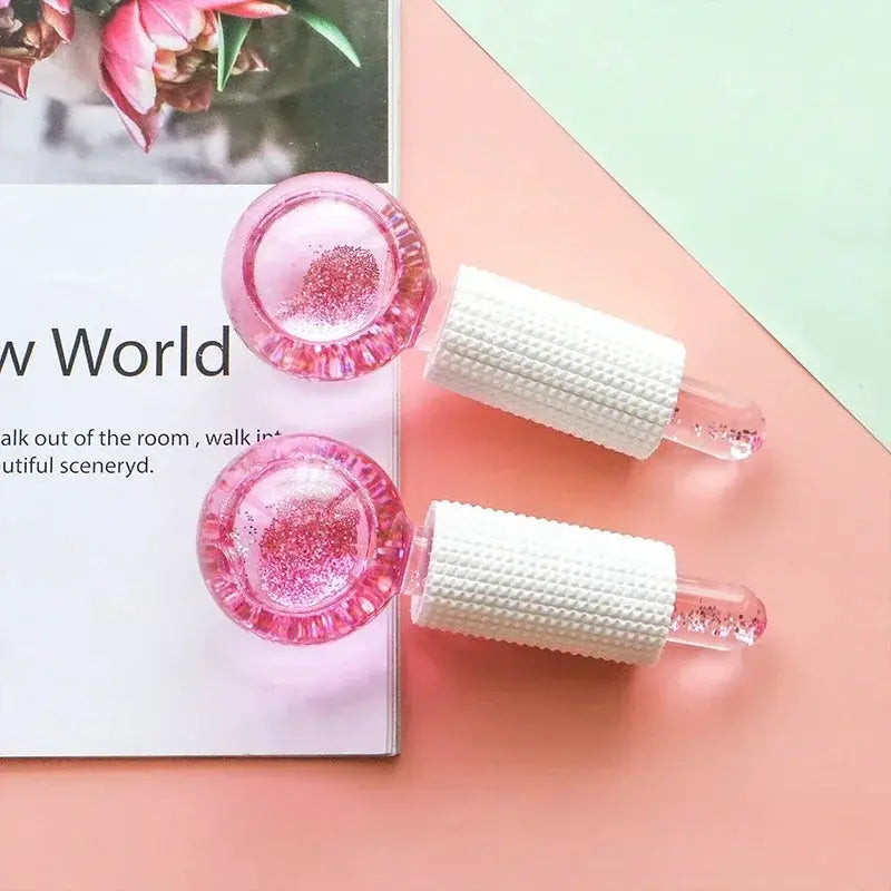 Ice Globes Facial Roller | Cooling Skin Care | Redness Soothing | Single Unit
