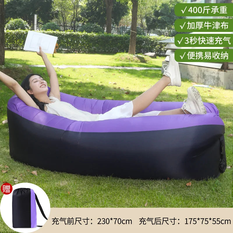 Inflatable Sofa | Portable Folding | Waterproof | Outdoor Use