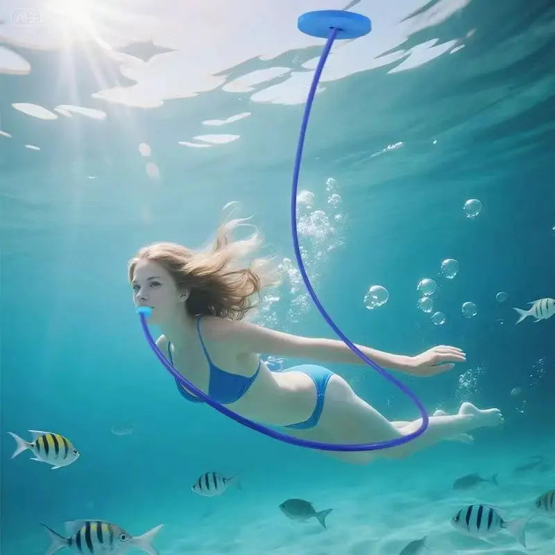 Dry Snorkel | Foldable Design | Soft Silicone Mouthpiece | One Size