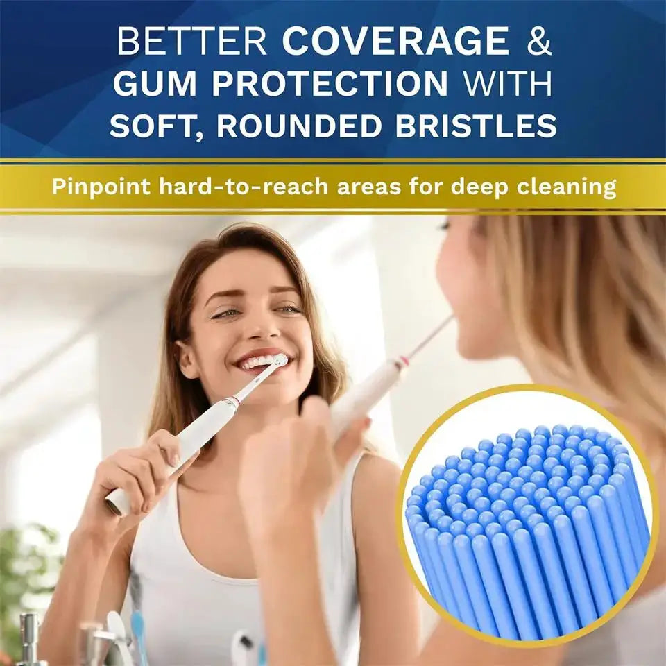 Replacement Toothbrush Heads For Oral-B Braun Electric Precision Clean Brush Heads Refill for 7000/Pro 1000/9600/ 5000/3000/8000 from PriceLows™