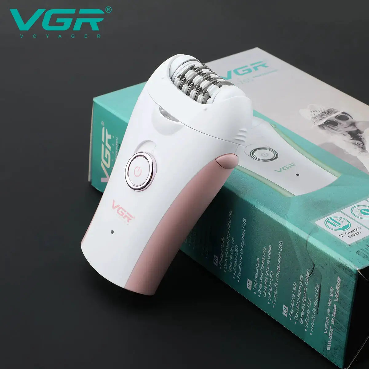 Epilator | Rechargeable | Stainless Steel Blades | Floating Head